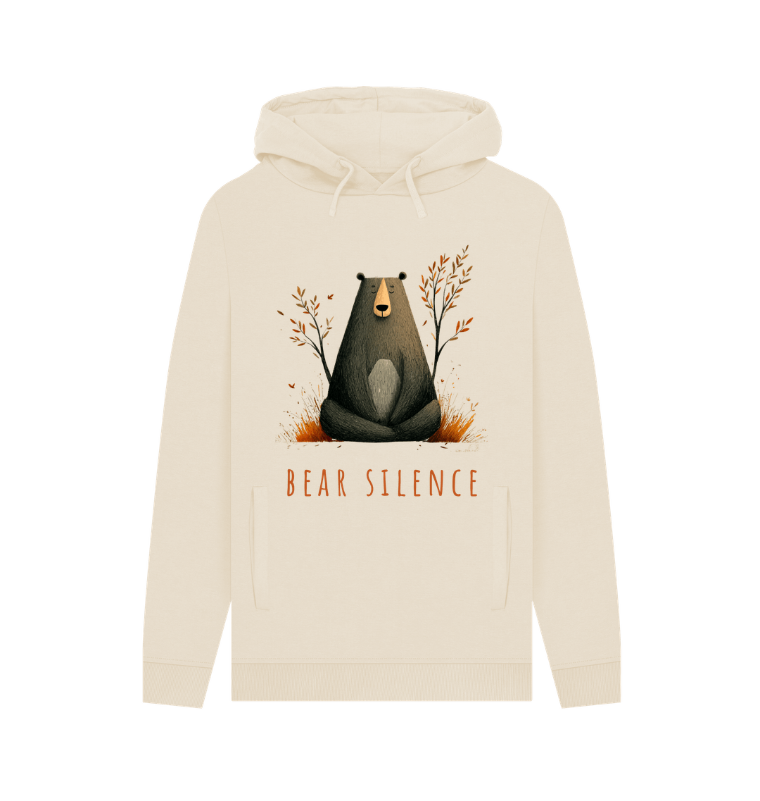 Oat Printed Hoody Front