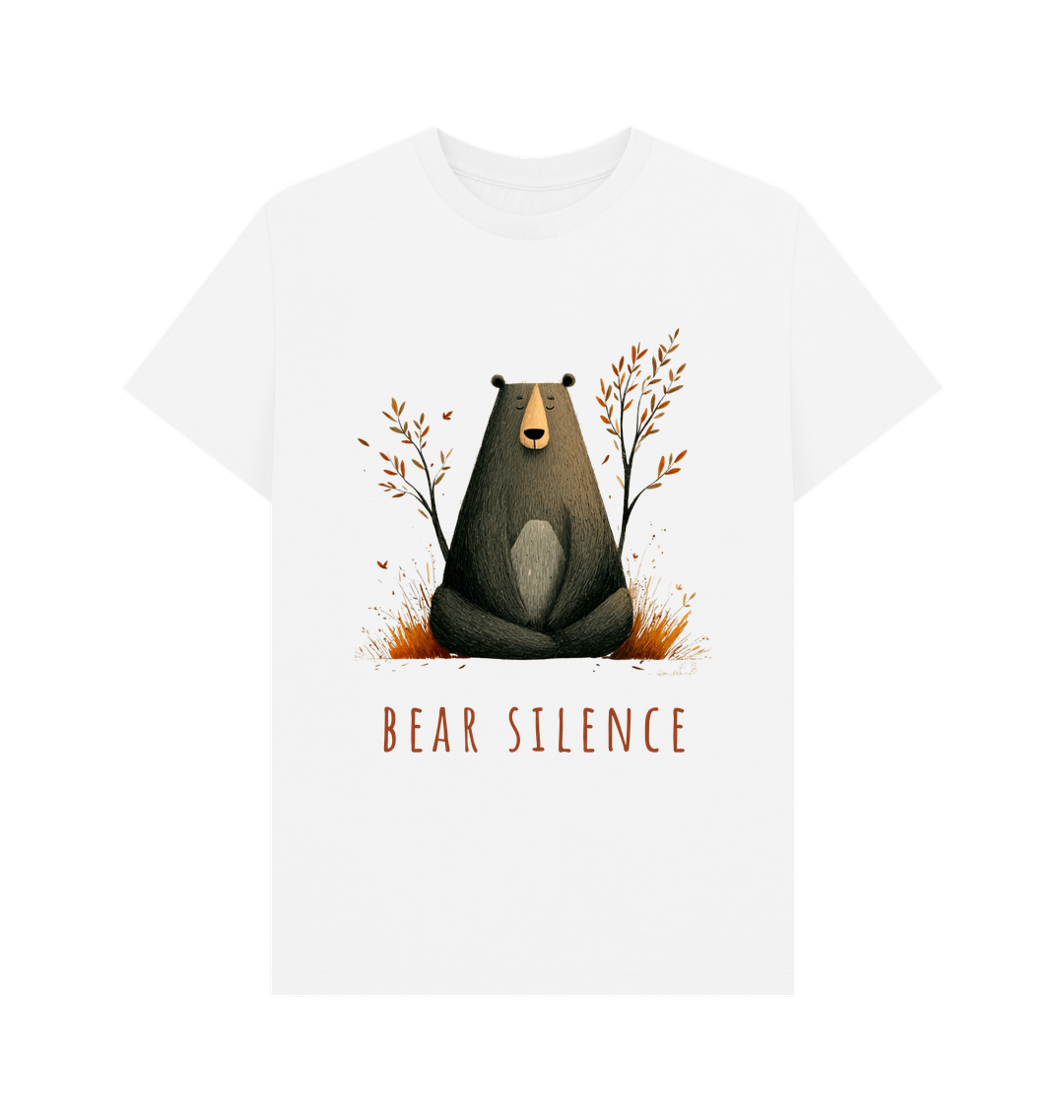 White Printed T-shirt Front