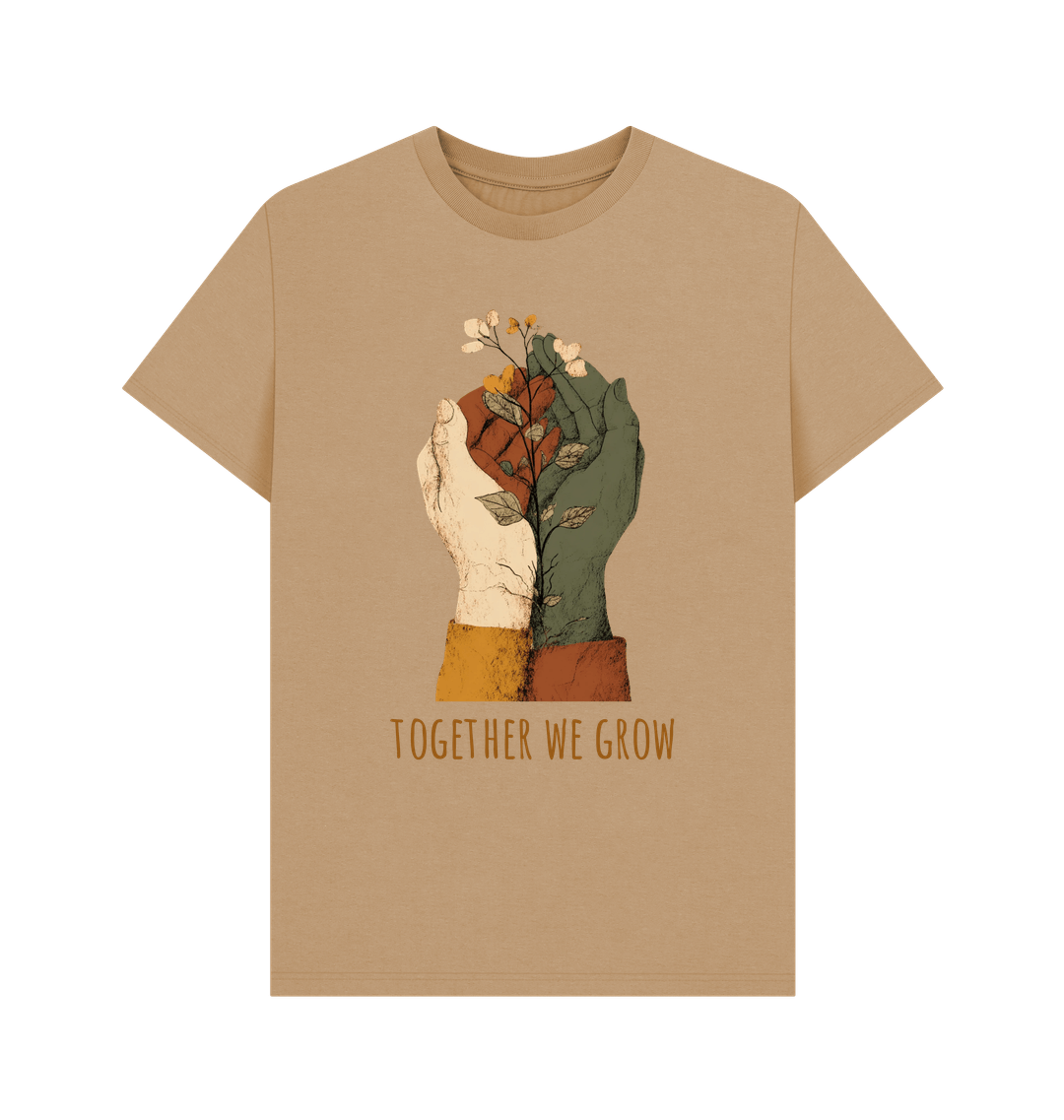 Sand Printed T-shirt Front
