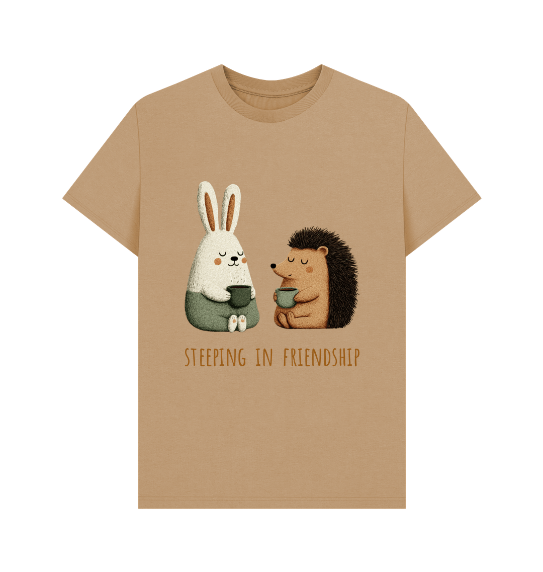 Sand Printed T-shirt Front