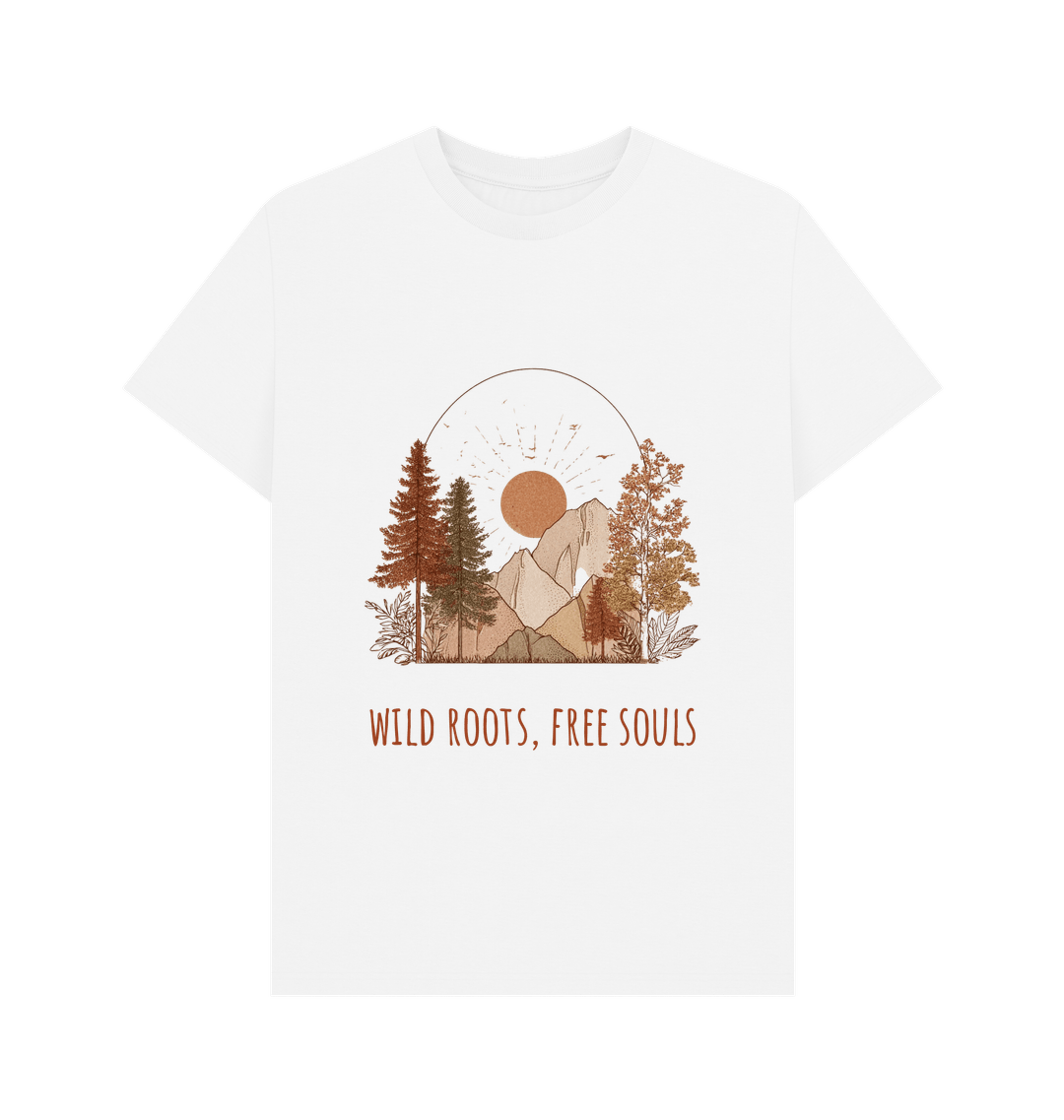 White Printed T-shirt Front
