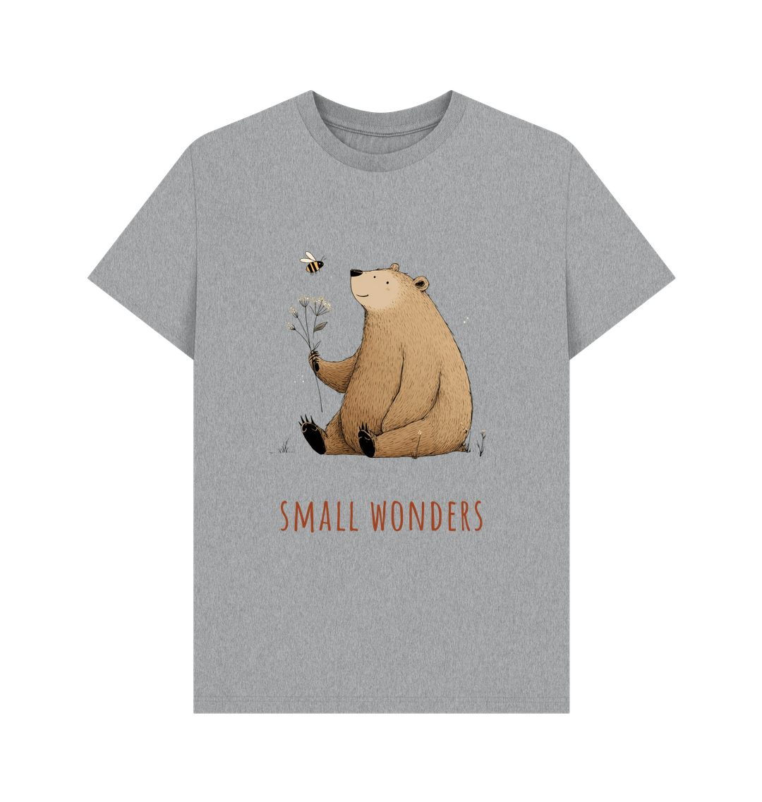 Athletic Grey Printed T-shirt Front