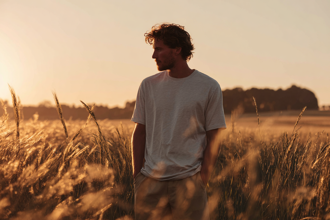 🌱 From Cotton to Statement – The Journey of a Sustainable T-Shirt