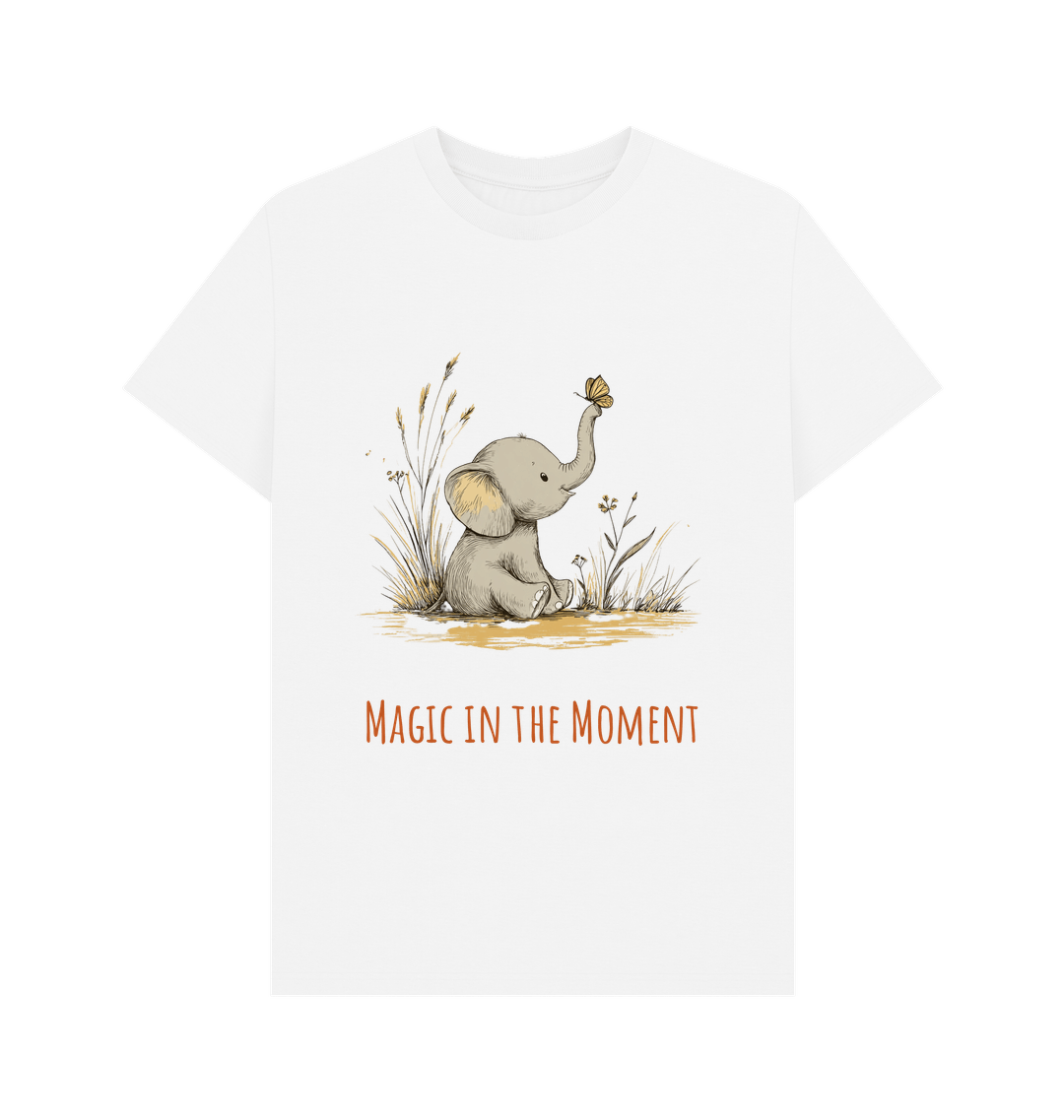 White Printed T-shirt Front