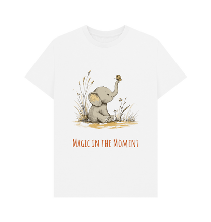 White Printed T-shirt Front