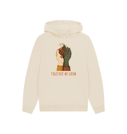 Oat Printed Hoody Front