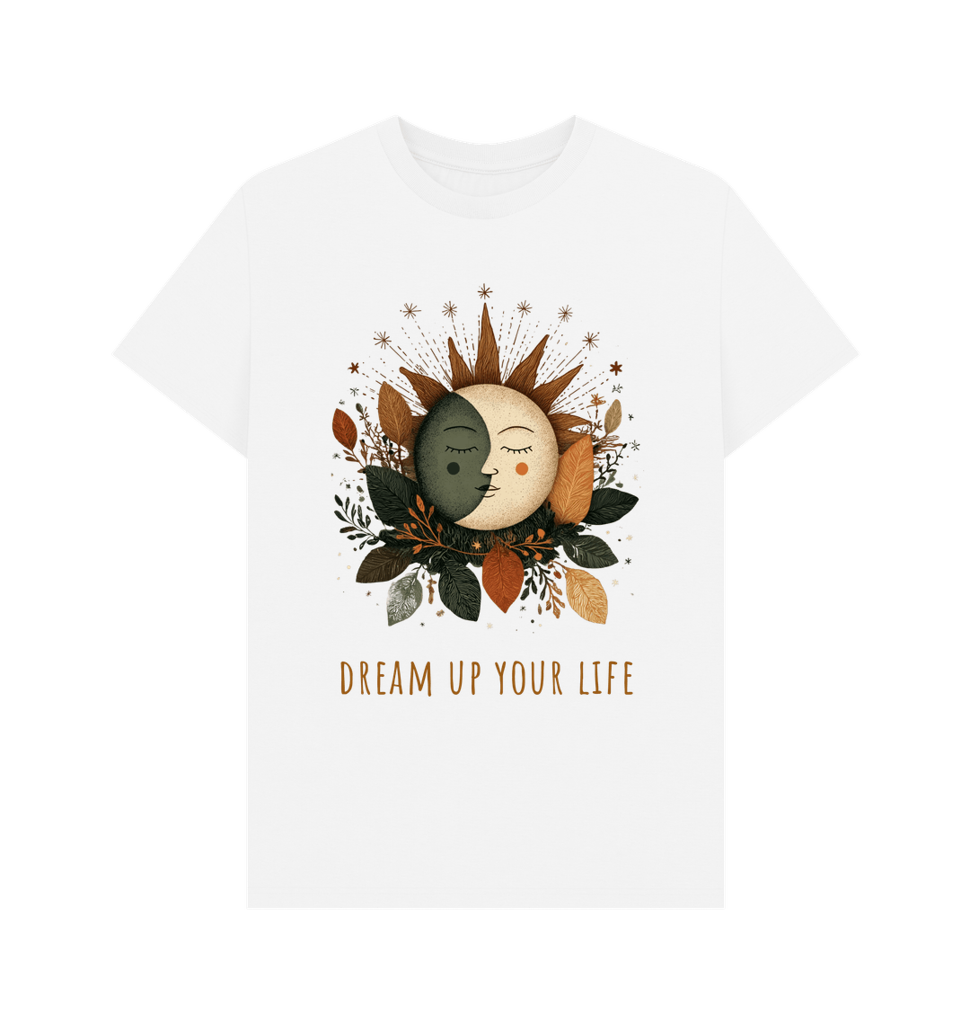 White Printed T-shirt Front