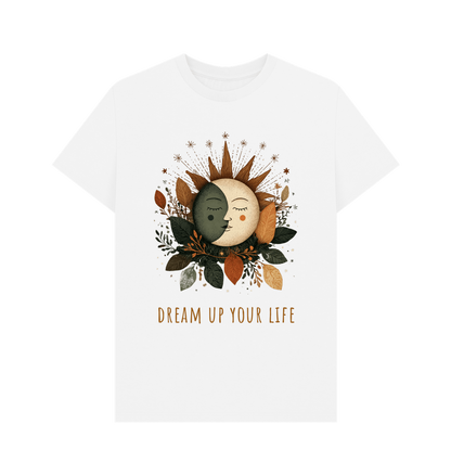 White Printed T-shirt Front