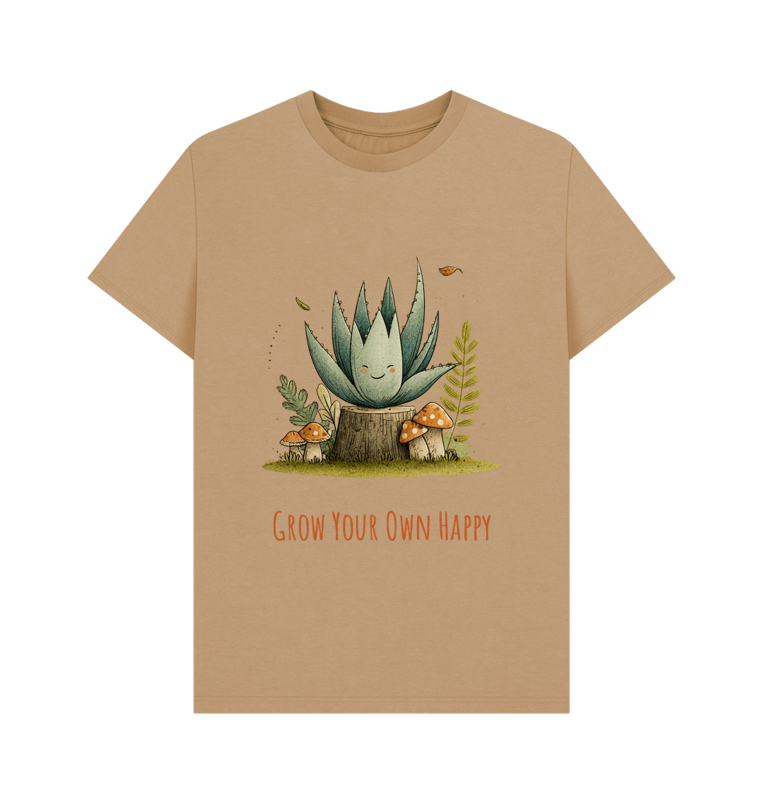 Sand Printed T-shirt Front