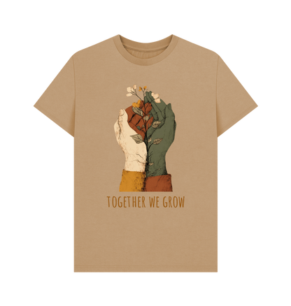 Sand Printed T-shirt Front
