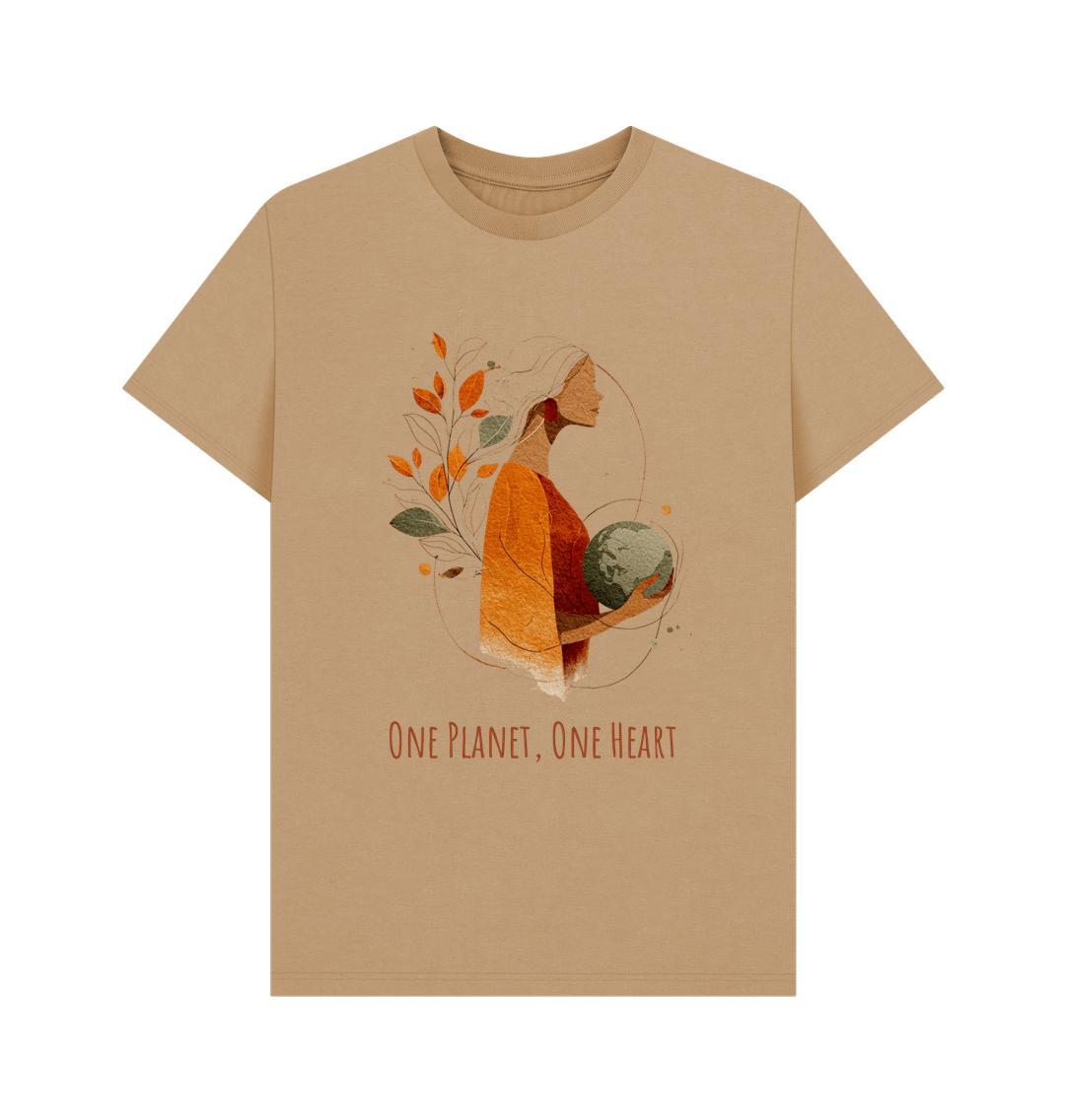 Sand Printed T-shirt Front