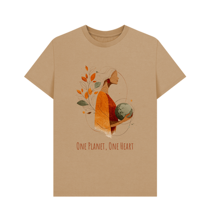 Sand Printed T-shirt Front