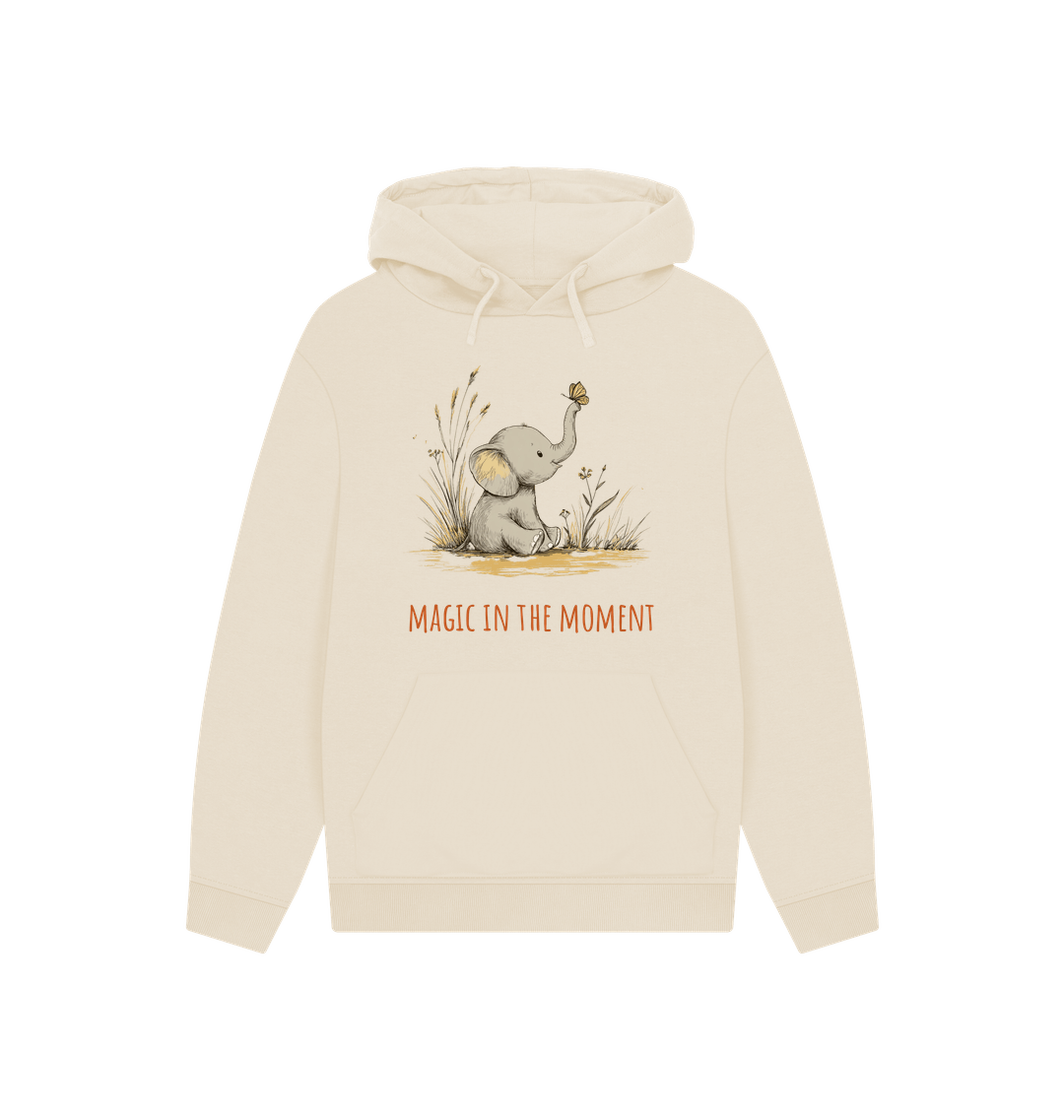 Oat Printed Hoody Front