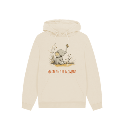 Oat Printed Hoody Front