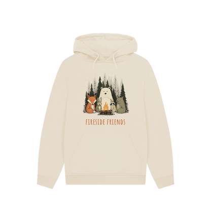 Oat Printed Hoody Front