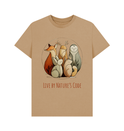 Sand Printed T-shirt Front