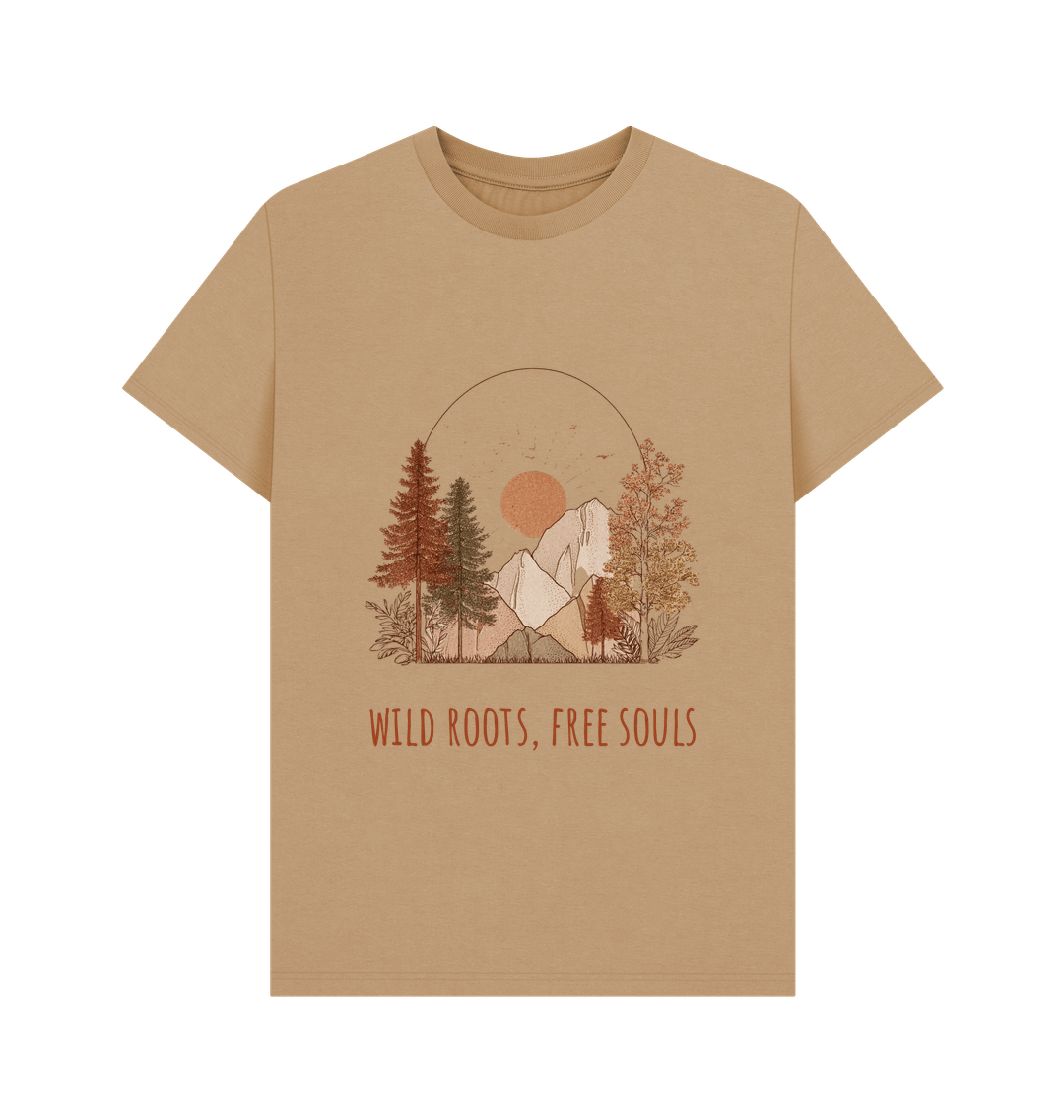 Sand Printed T-shirt Front