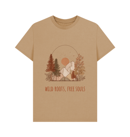 Sand Printed T-shirt Front