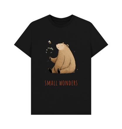 Black Printed T-shirt Front