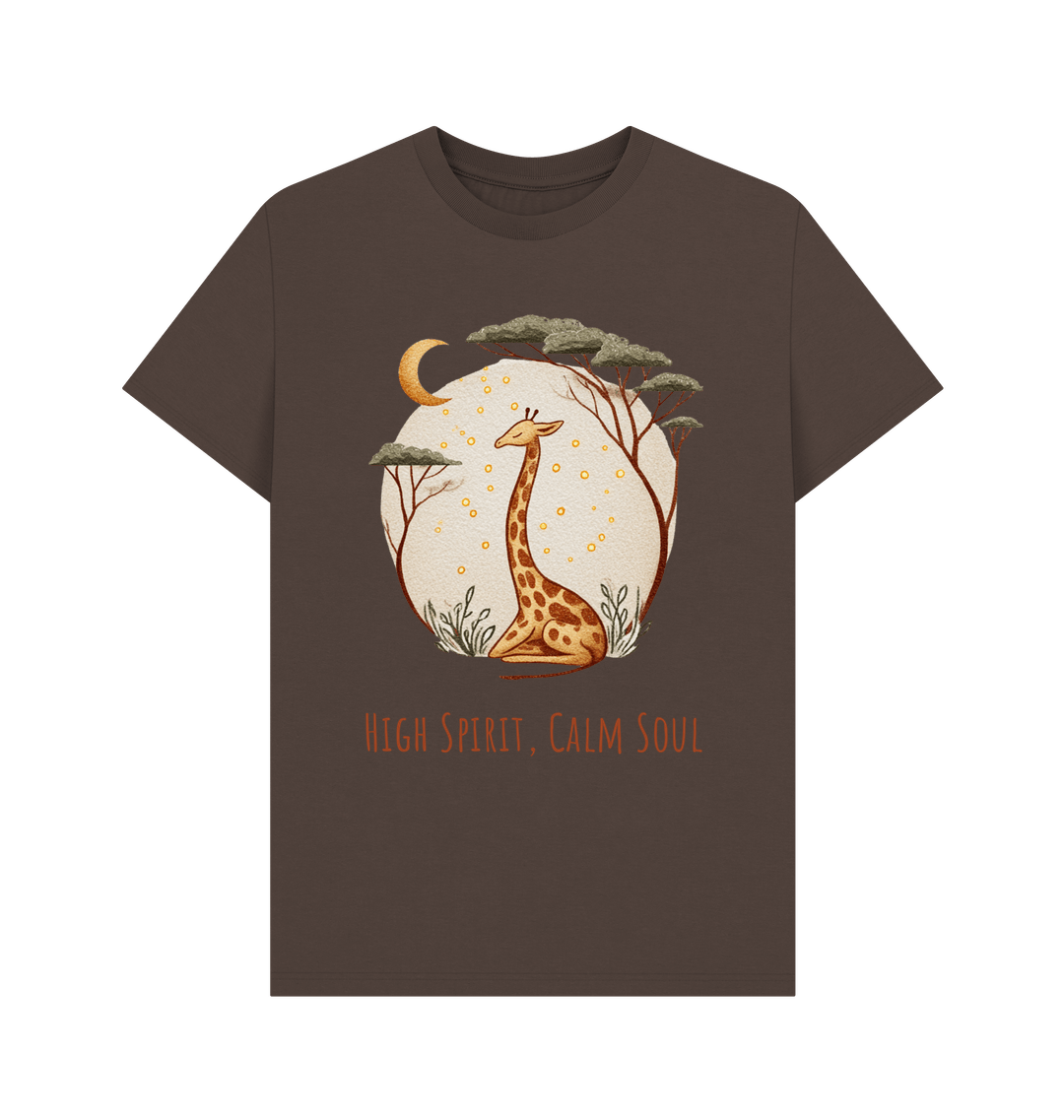 Chocolate Printed T-shirt Front