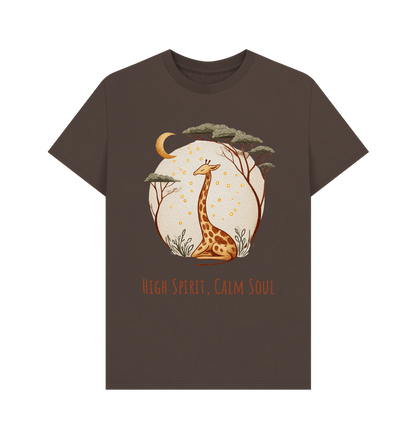 Chocolate Printed T-shirt Front