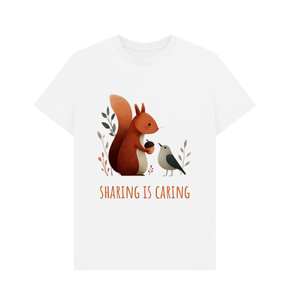White Printed T-shirt Front
