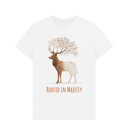 White Printed T-shirt Front
