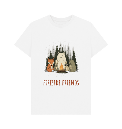 White Printed T-shirt Front