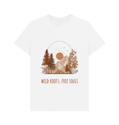 White Printed T-shirt Front