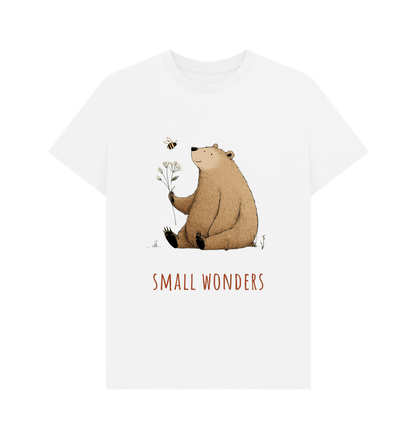 White Printed T-shirt Front