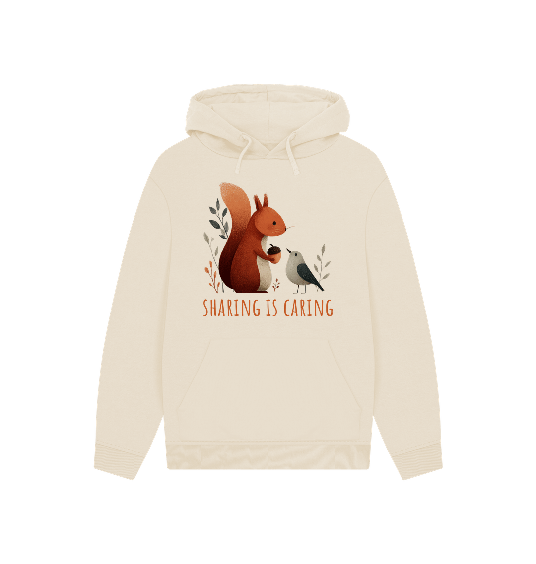 Oat Printed Hoody Front