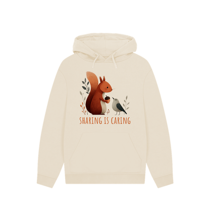 Oat Printed Hoody Front