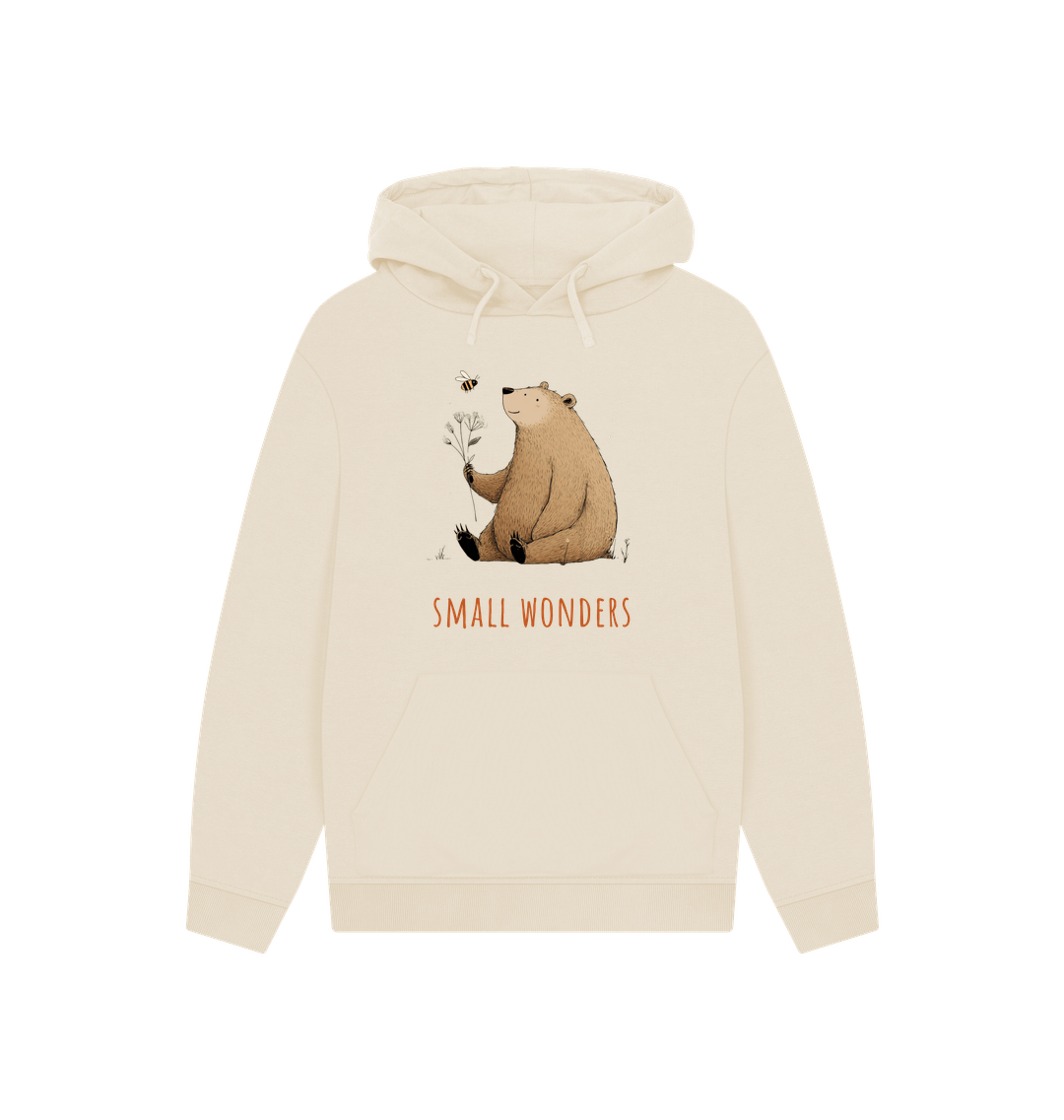 Oat Printed Hoody Front