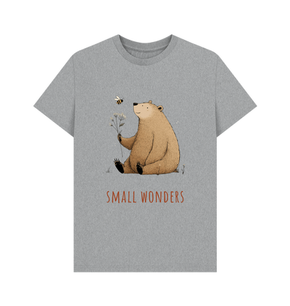 Athletic Grey Printed T-shirt Front