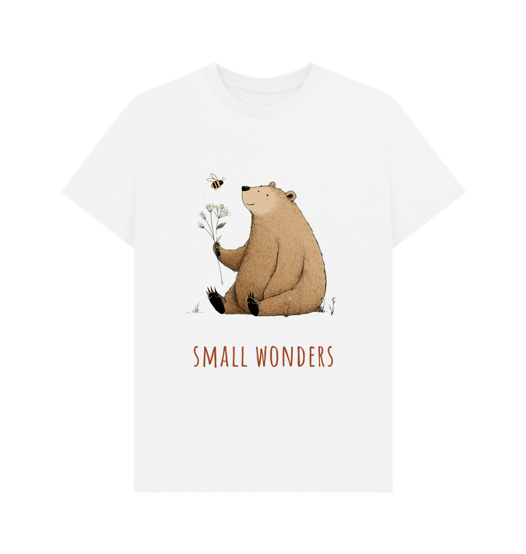 White Printed T-shirt Front