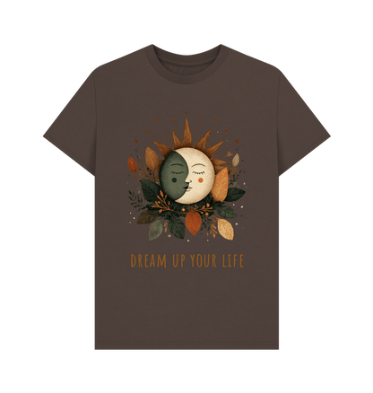 Chocolate Printed T-shirt Front