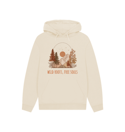 Oat Printed Hoody Front