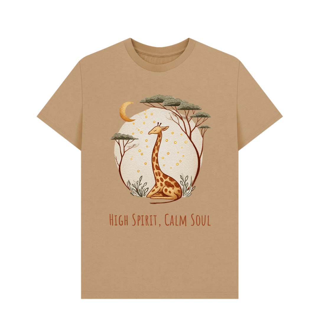 Sand Printed T-shirt Front