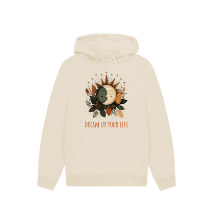 Oat Printed Hoody Front